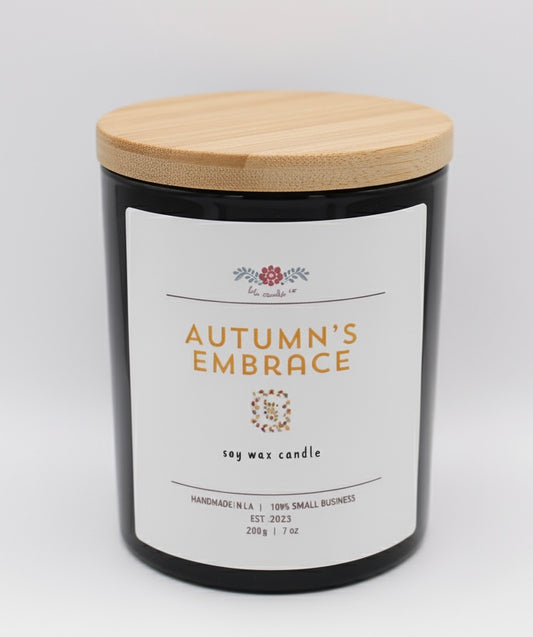 Autumn's Embrace 7 oz. Premium Soy Wax Candle