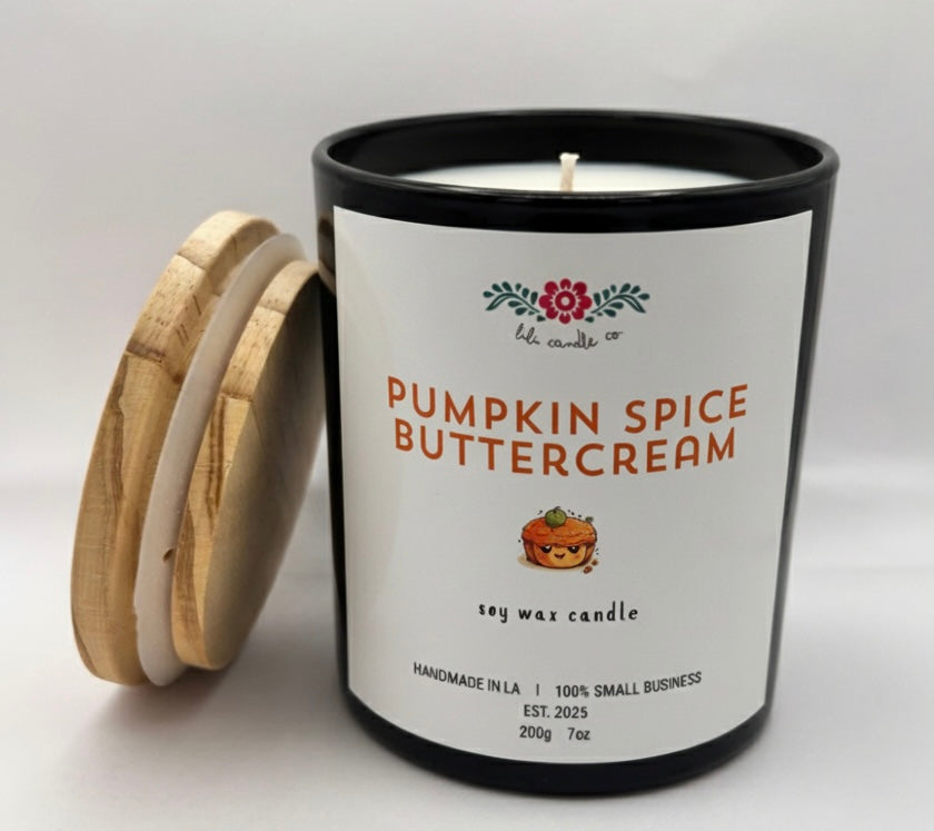 Pumpkin Spice Buttercream 7 oz. Premium Soy Wax Candle