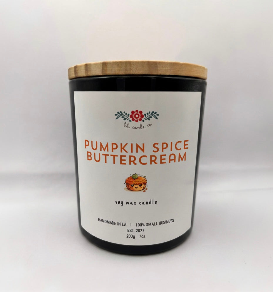 Pumpkin Spice Buttercream 7 oz. Premium Soy Wax Candle