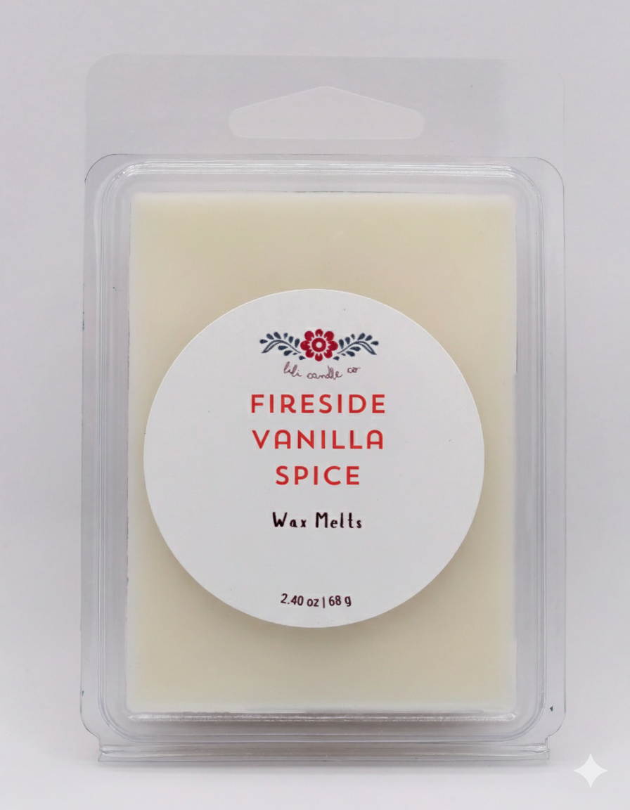 Fireside Vanilla Spice 2.4 oz Wax Melt