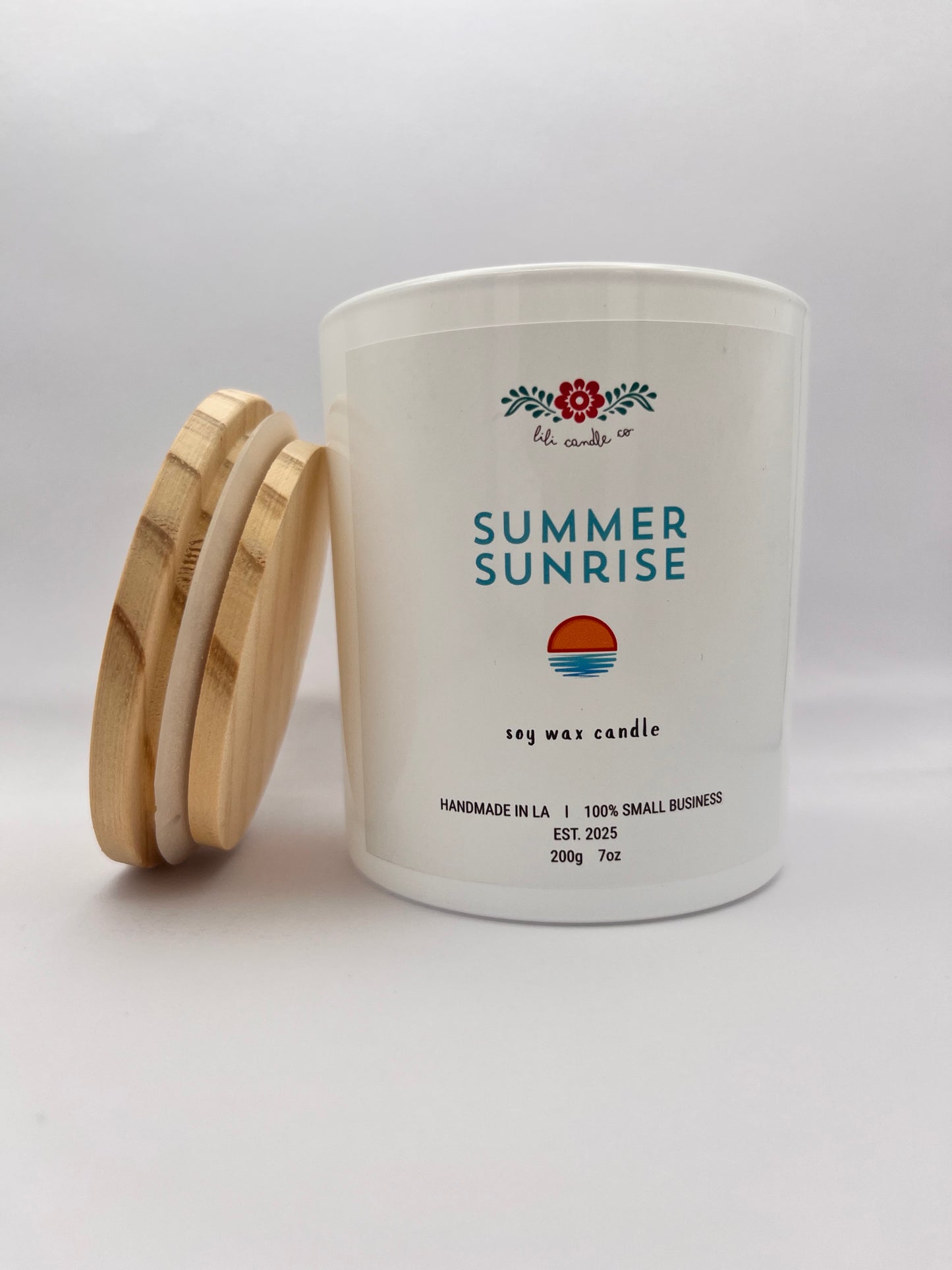 Summer Sunrise 7 oz. Premium Soy Wax Candle