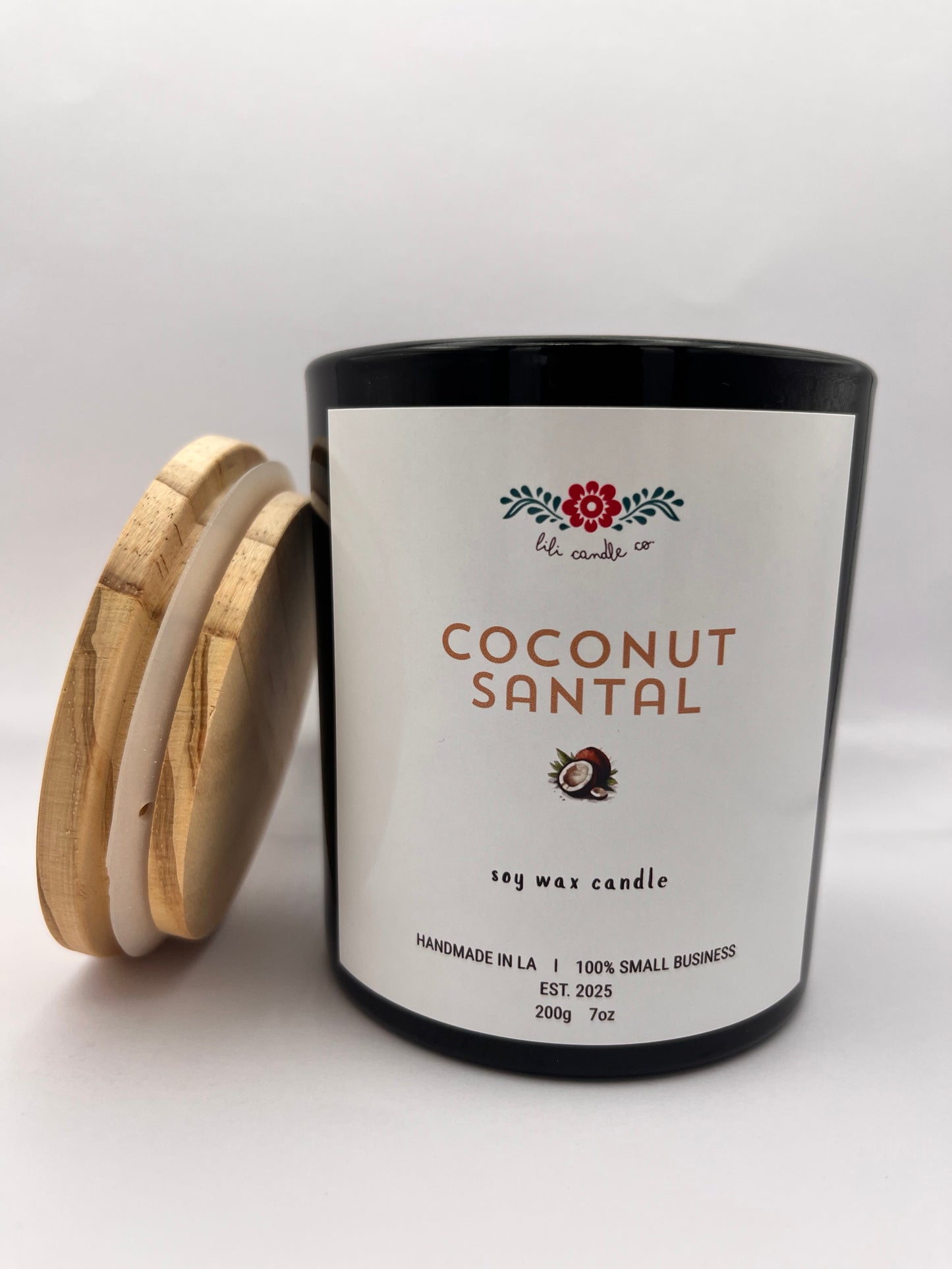 Coconut Santal 7 oz. Premium Soy Wax Candle
