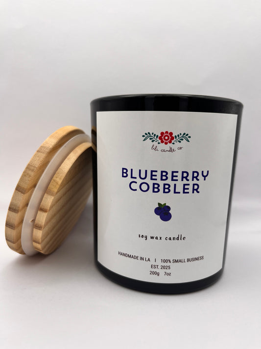 Blueberry Cobbler 7oz Premium Soy Wax Candle