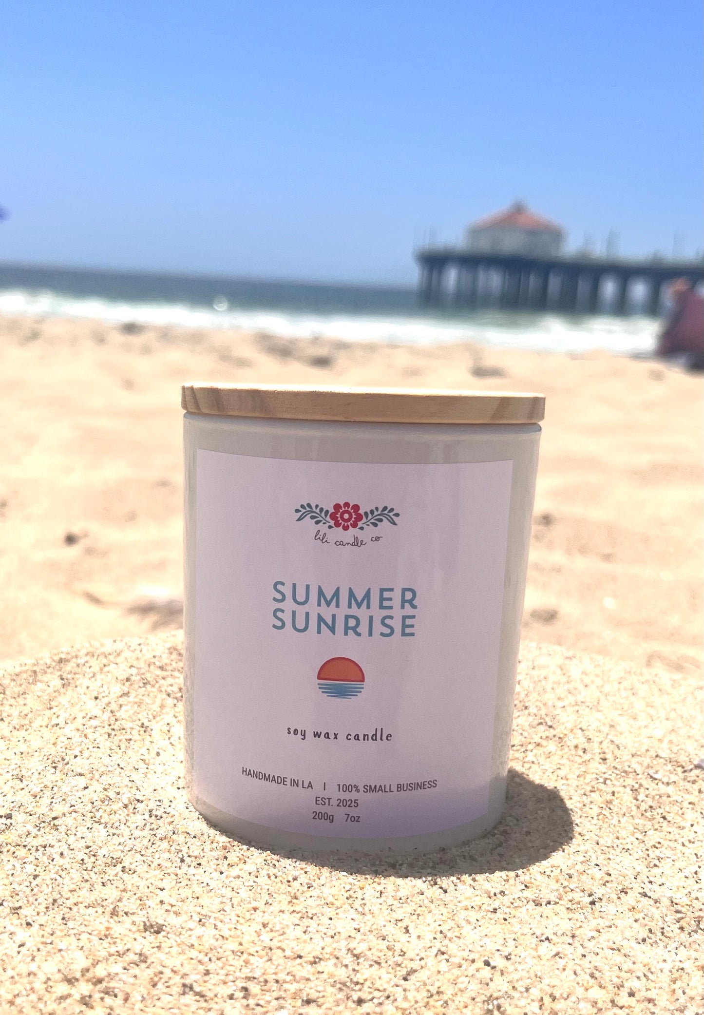 Summer Sunrise 7 oz. Premium Soy Wax Candle