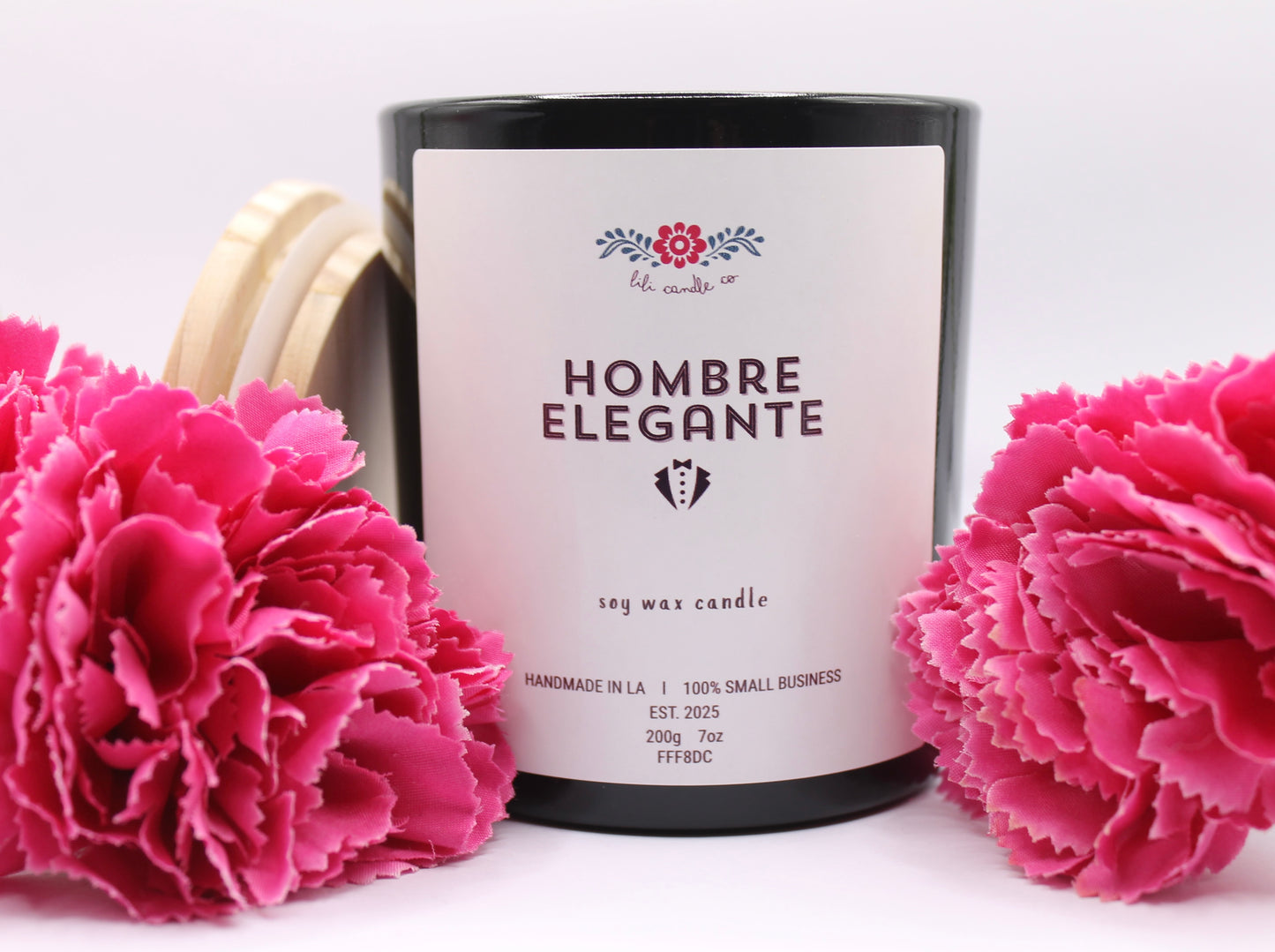 Hombre Elegante 7 oz. Premium Soy Wax Candle
