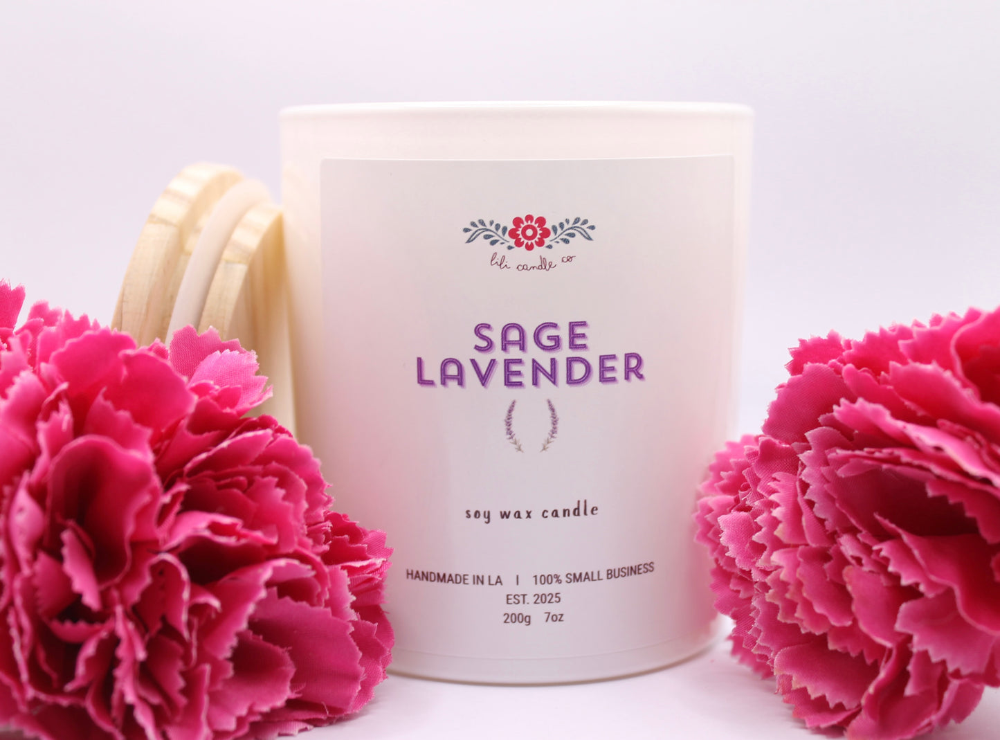 Sage Lavender 7 oz. Premium Soy Wax Candle