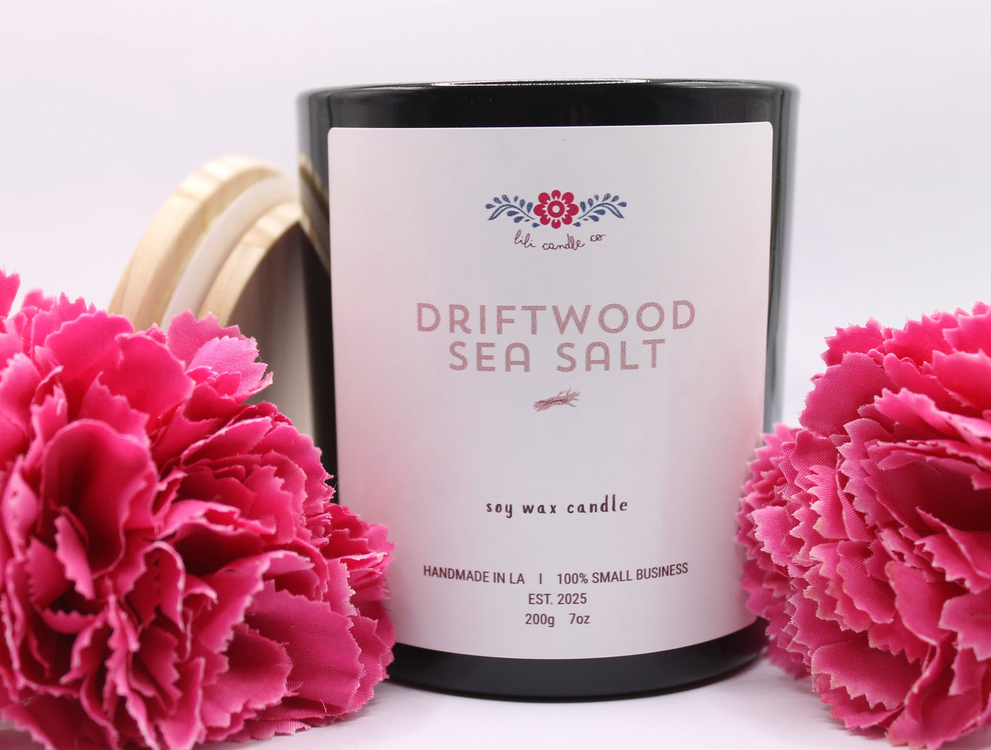 Driftwood + Sea Salt 7 oz. Premium Soy Wax Candle