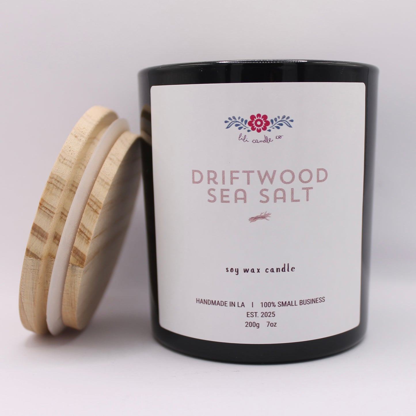 Driftwood + Sea Salt 7 oz. Premium Soy Wax Candle