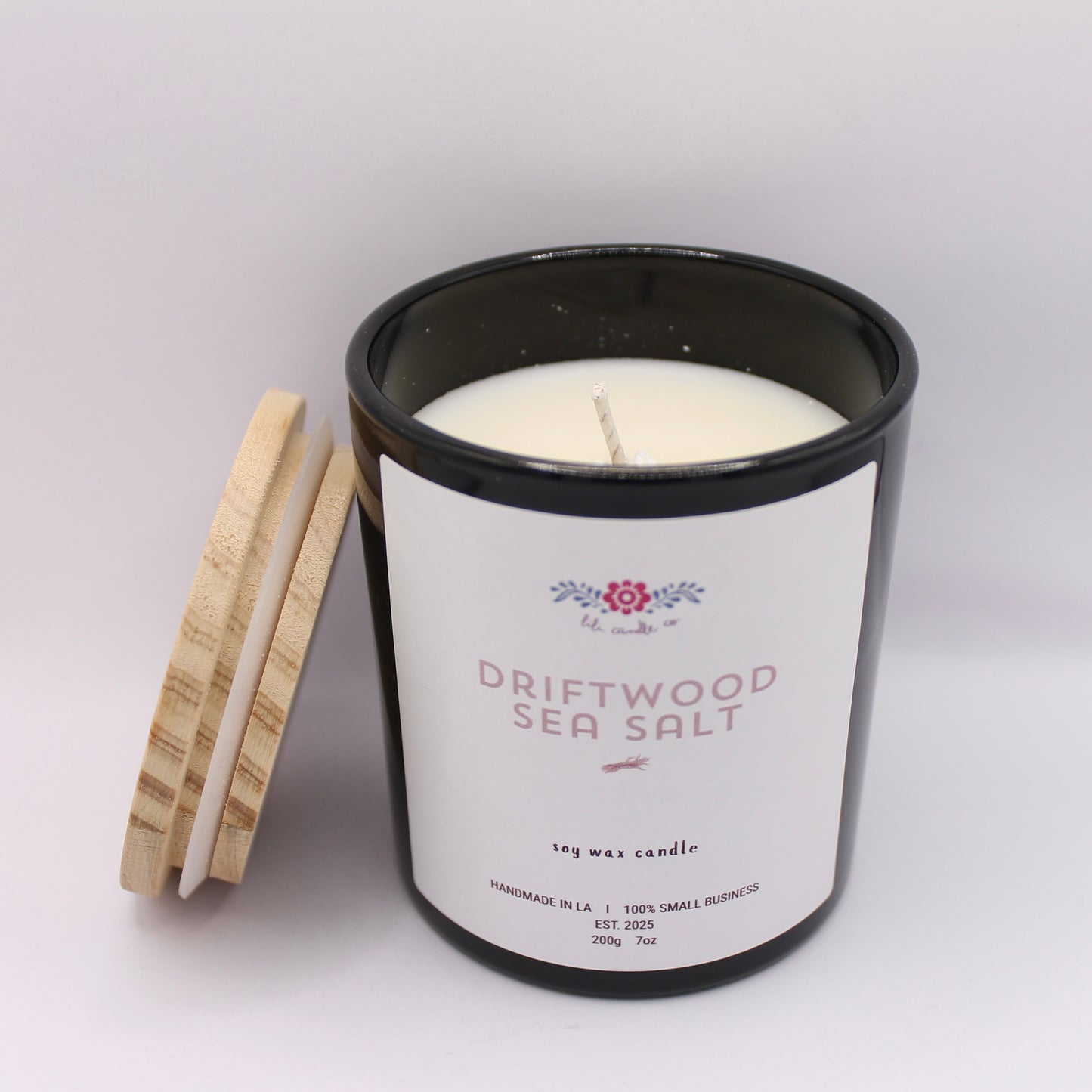 Driftwood + Sea Salt 7 oz. Premium Soy Wax Candle