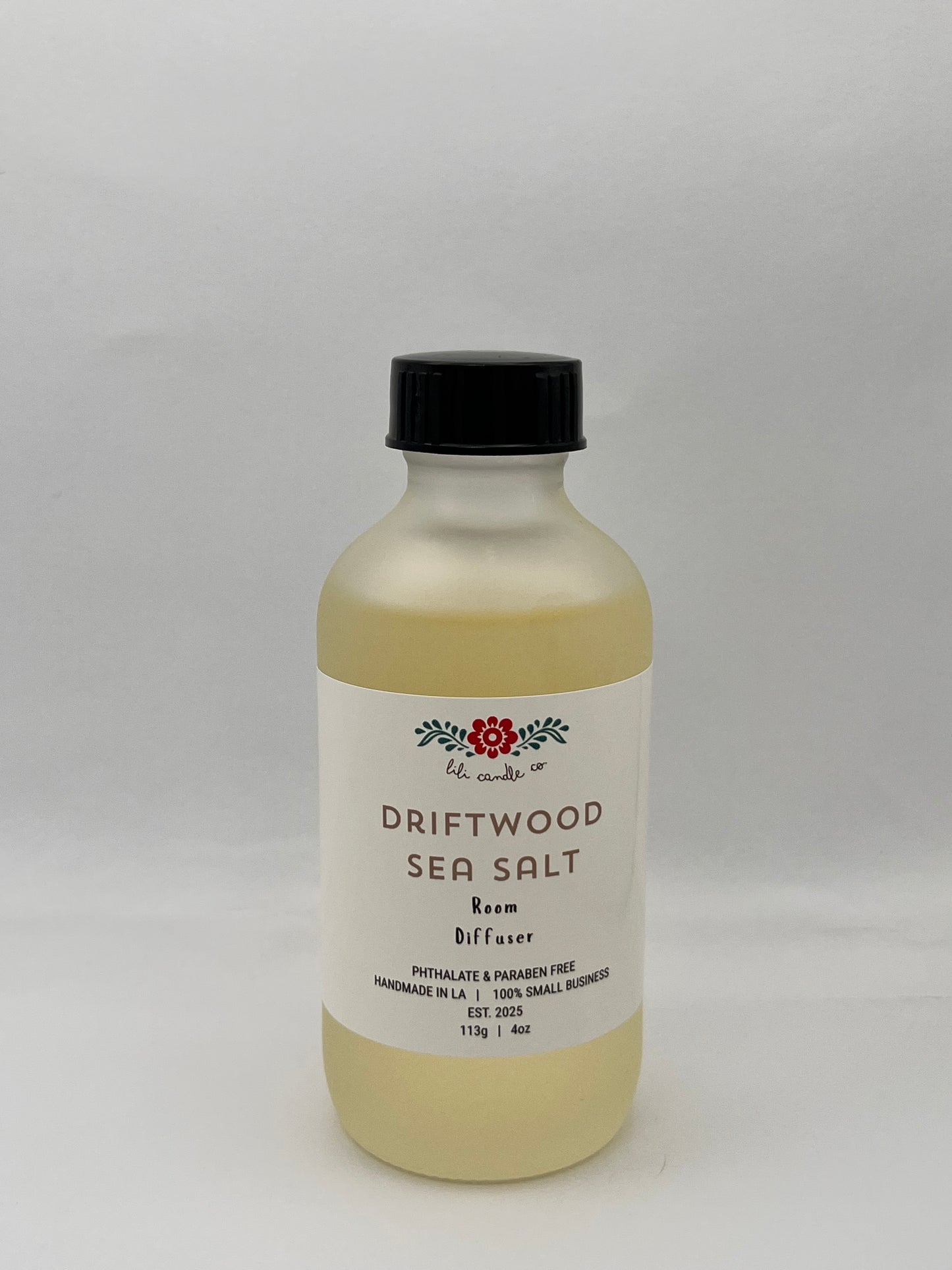 Driftwood + Sea Salt 4oz Room Diffuser