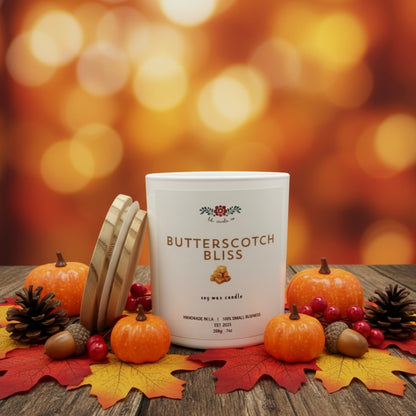 Butterscotch Bliss 7 oz. Premium Soy Wax Candle