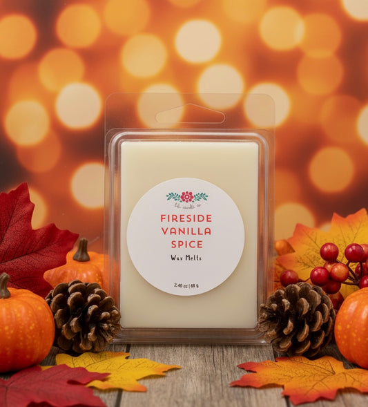 Fireside Vanilla Spice 2.4 oz Wax Melt