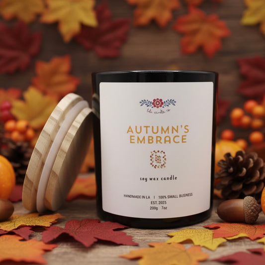 Autumn's Embrace 7 oz. Premium Soy Wax Candle