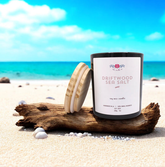 Driftwood + Sea Salt 7 oz. Premium Soy Wax Candle