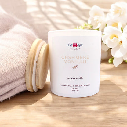 Cashmere Vanilla 7 oz. Premium Soy Wax Candle