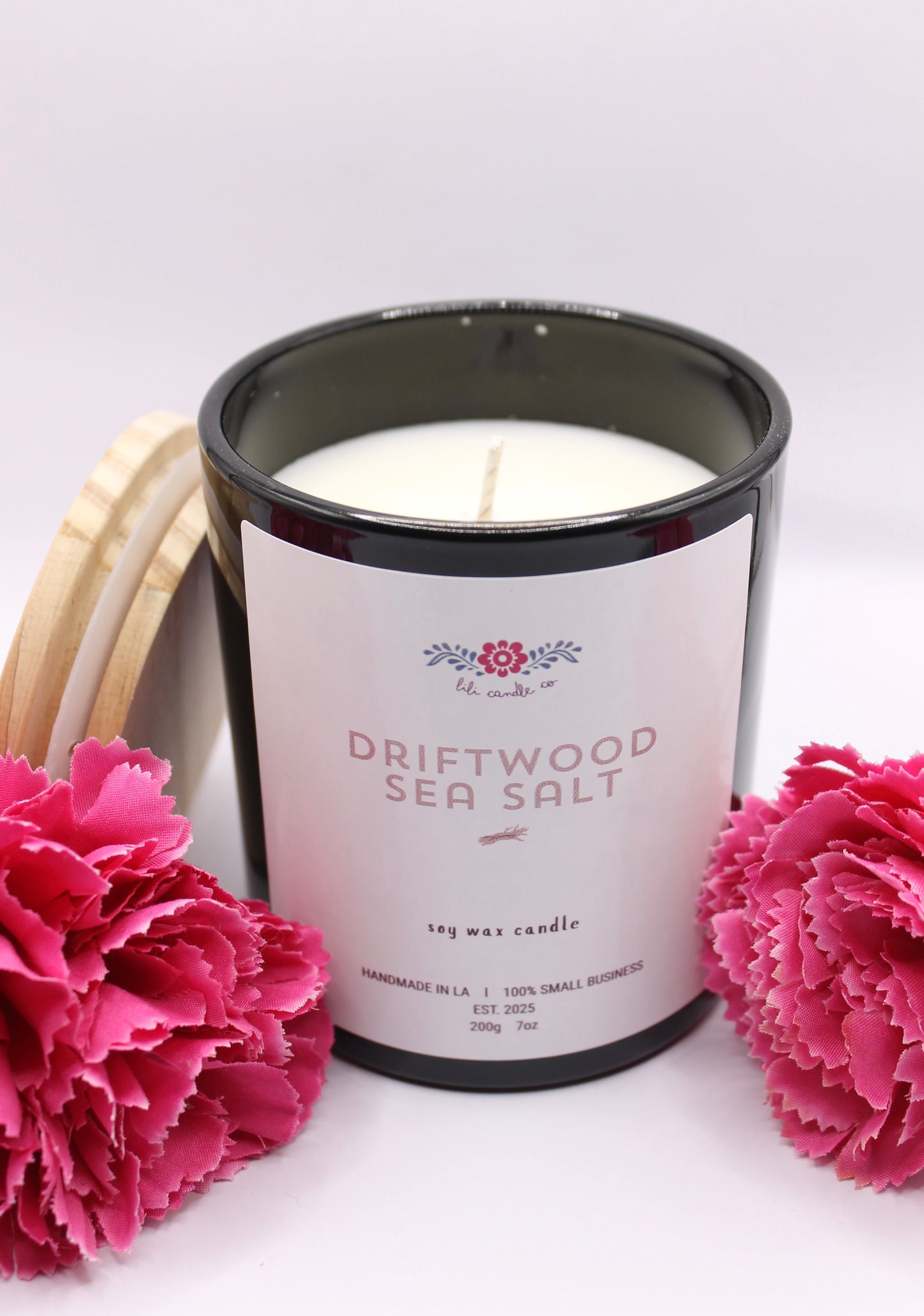Driftwood + Sea Salt 7 oz. Premium Soy Wax Candle