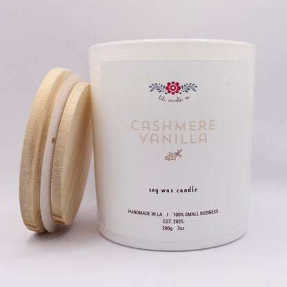 Cashmere Vanilla 7 oz. Premium Soy Wax Candle