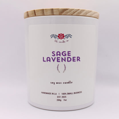 Sage Lavender 7 oz. Premium Soy Wax Candle