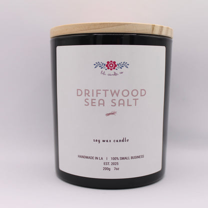 Driftwood + Sea Salt 7 oz. Premium Soy Wax Candle