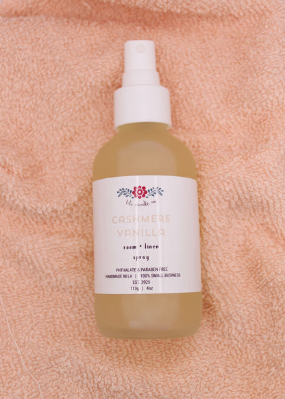 Cashmere Vanilla 4 oz. Room + Linen Spray