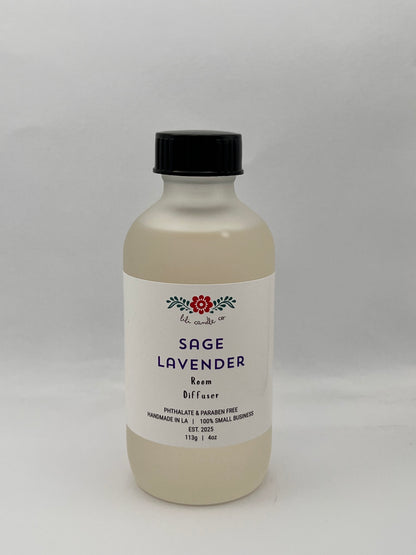 Sage + Lavender 4oz Room Diffuser