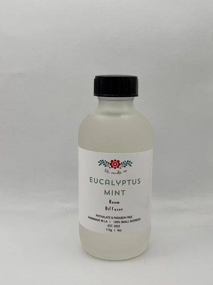 Eucalyptus + Mint 4oz Room Diffuser