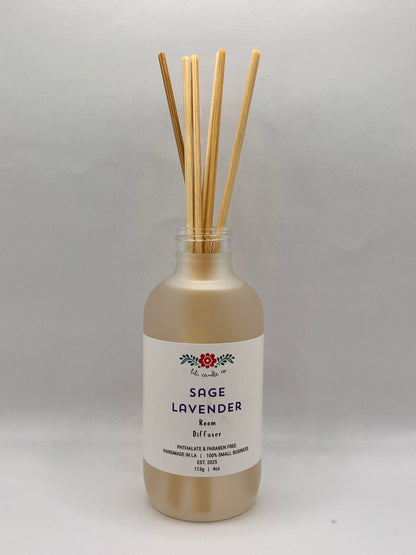 Sage + Lavender 4oz Room Diffuser