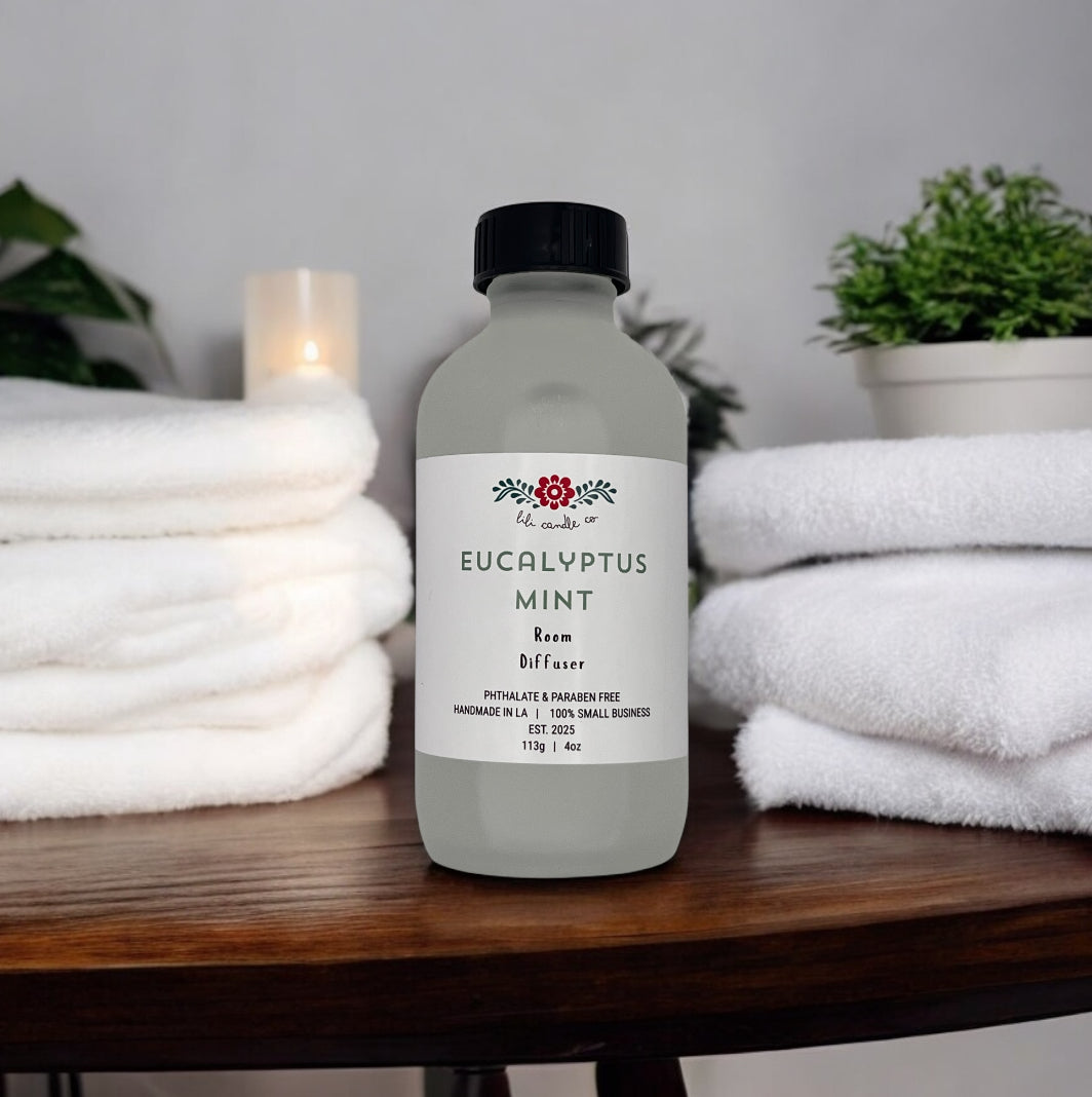 Eucalyptus + Mint 4oz Room Diffuser