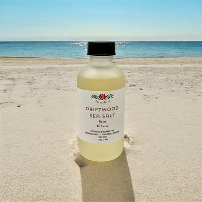 Driftwood + Sea Salt 4oz Room Diffuser