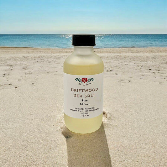 Driftwood + Sea Salt 4oz Room Diffuser