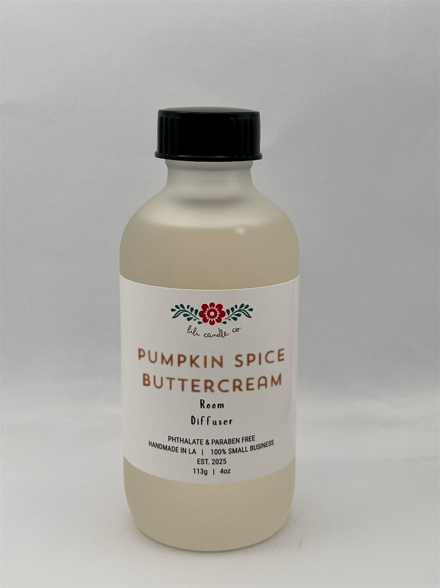 Pumpkin Spice Buttercream 4oz Room Diffuser